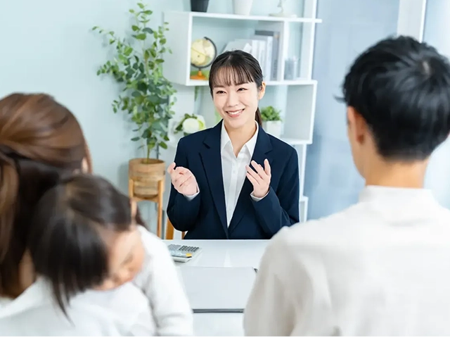 プラン提案する様子
